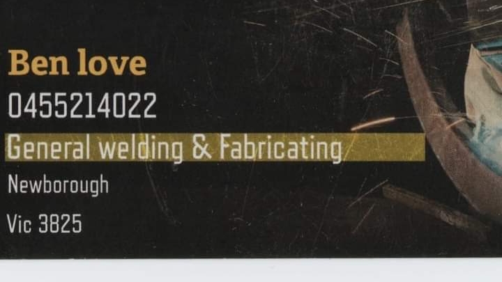 Loves fabrication |  | 50 Southwell Ave, Newborough VIC 3825, Australia | 0455214022 OR +61 455 214 022