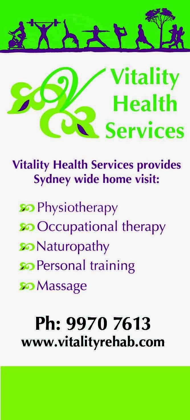 Vitality Health Services | physiotherapist | 1/296 Willoughby Rd, Naremburn NSW 2106, Australia | 0299707613 OR +61 2 9970 7613