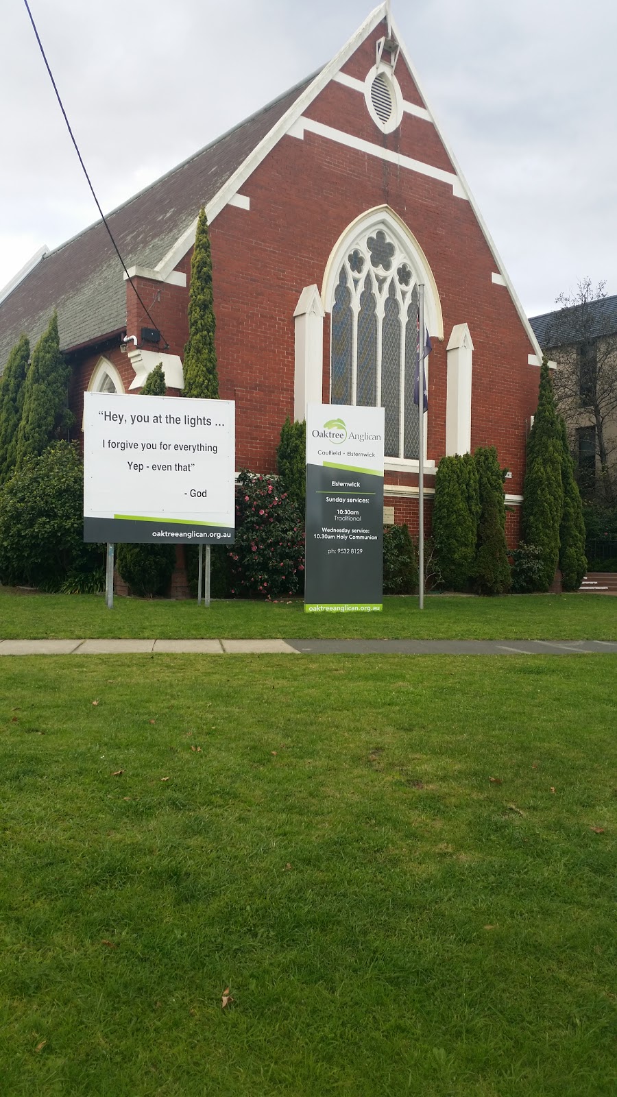 Oaktree Anglican (Caulfied: St Marys) | church | 281 Glen Eira Rd, Caulfield VIC 3161, Australia | 0395328129 OR +61 3 9532 8129