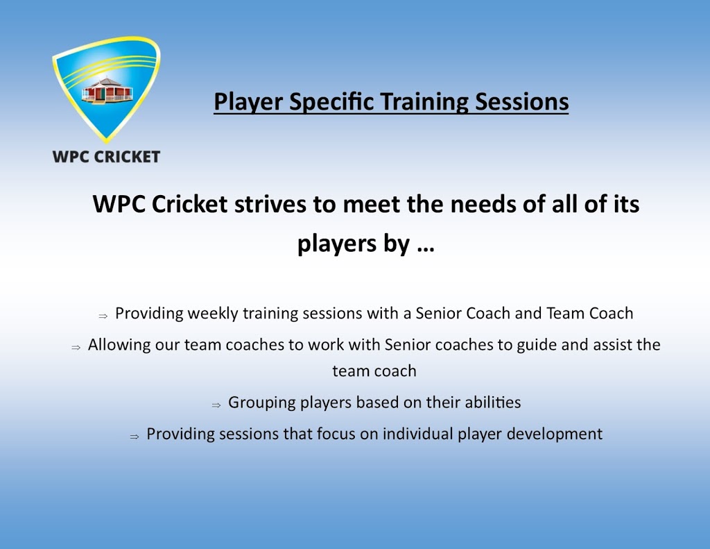 WPC Cricket (Wolston Park Centenary Cricket Club) | Orford Dr, Wacol QLD 4076, Australia | Phone: 0403 237 024