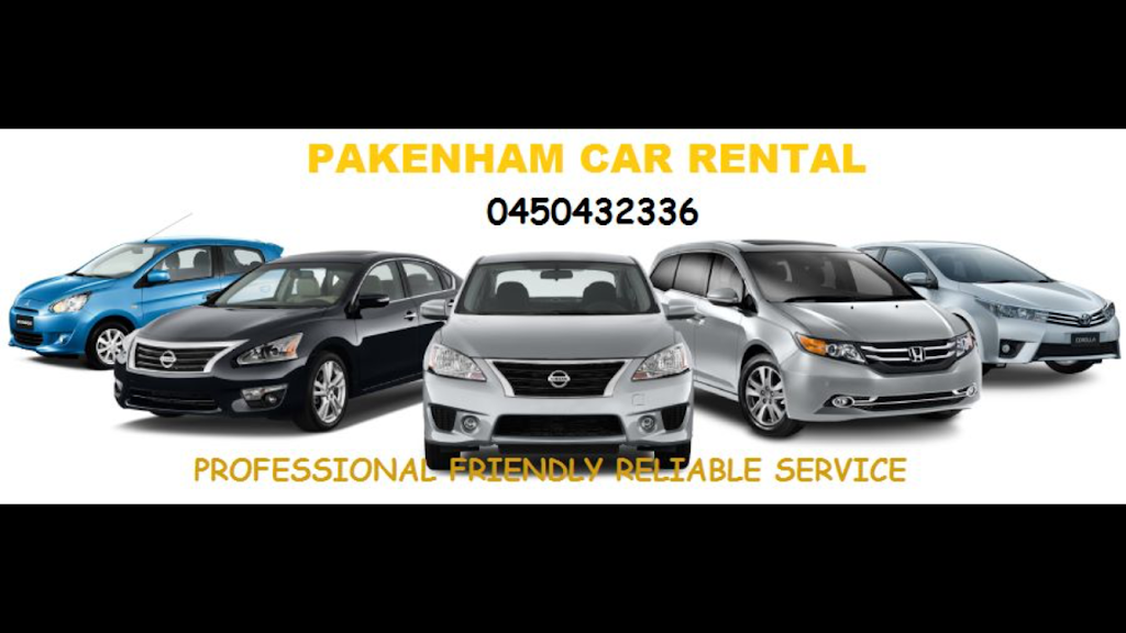Pakenham car rental | 73 Henry Rd, Pakenham VIC 3810, Australia | Phone: 0450 432 336