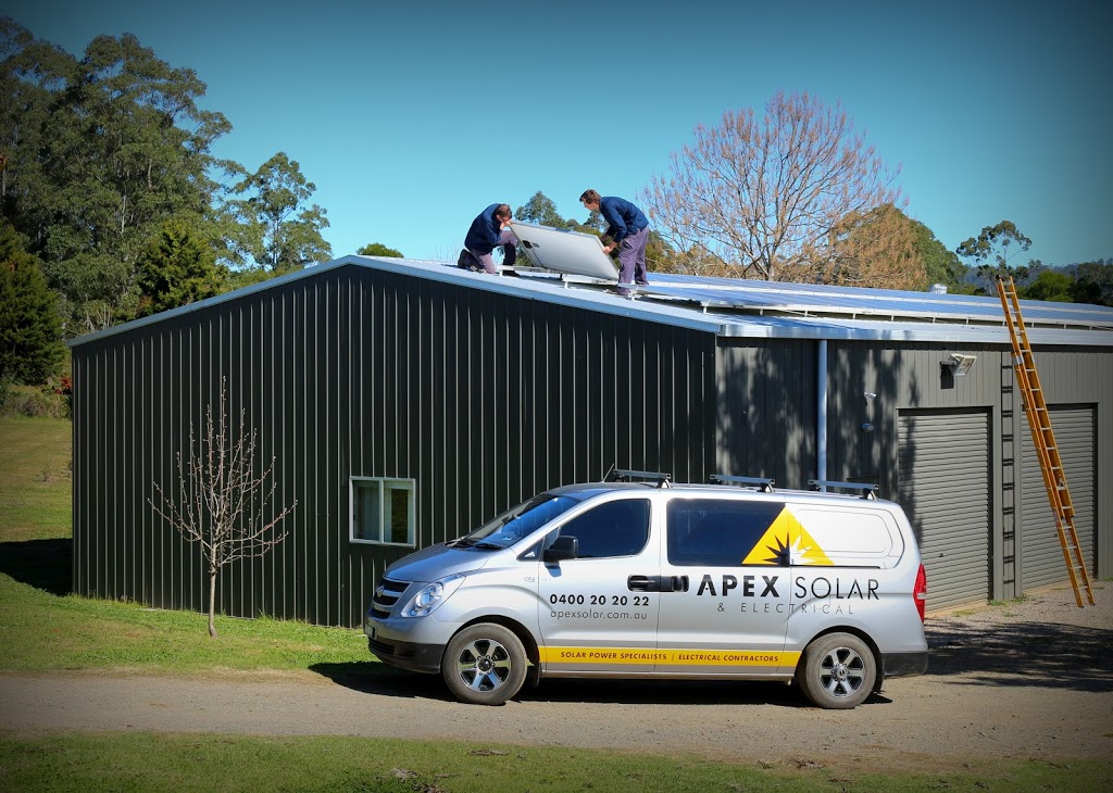 Apex Solar & Electrical | 66 Deep Creek Rd, Hannam Vale NSW 2443, Australia | Phone: 0400 202 022