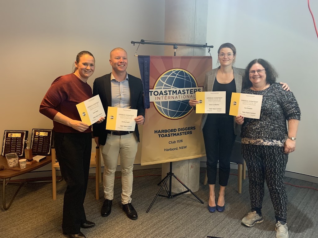 Dynamic Harbord Diggers Toastmasters | 88 Evans St, Freshwater NSW 2096, Australia | Phone: 0402 556 554