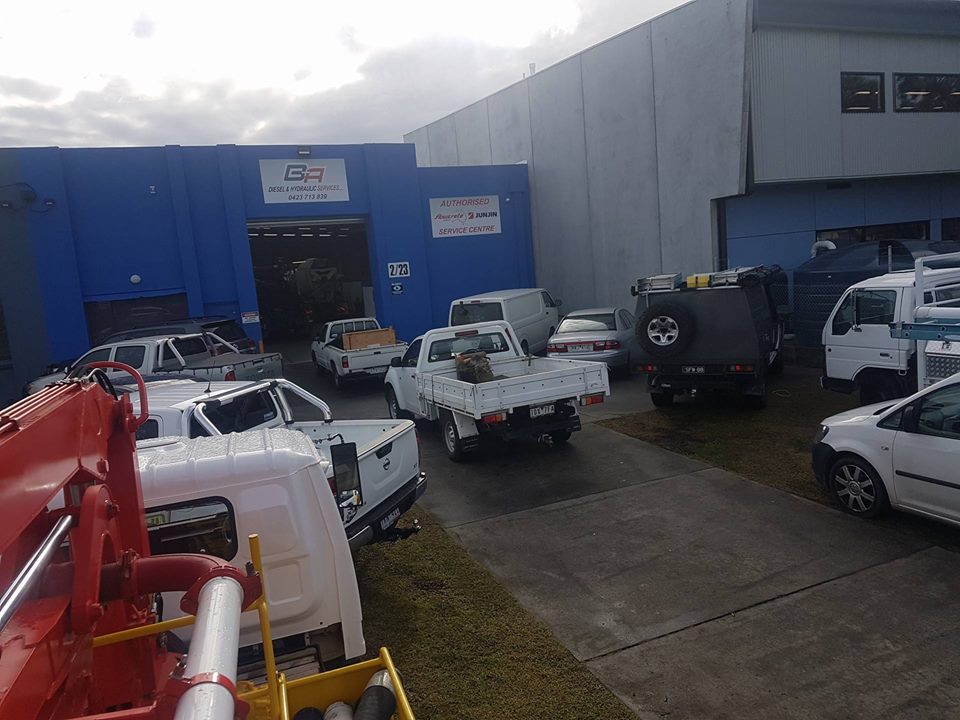 B & A Diesel & Hydraulic Services Pty Ltd | car repair | 2/23 Industrial Dr, Braeside VIC 3195, Australia | 0423713839 OR +61 423 713 839