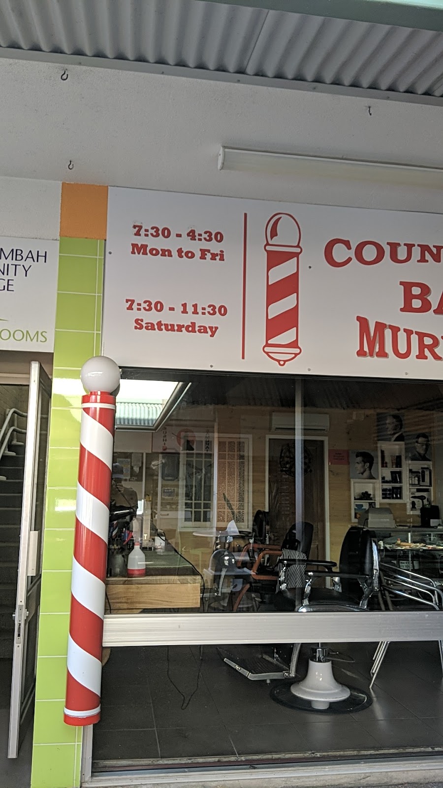 Country style barber Murwillumbah (47 Murwillumbah St) Opening Hours