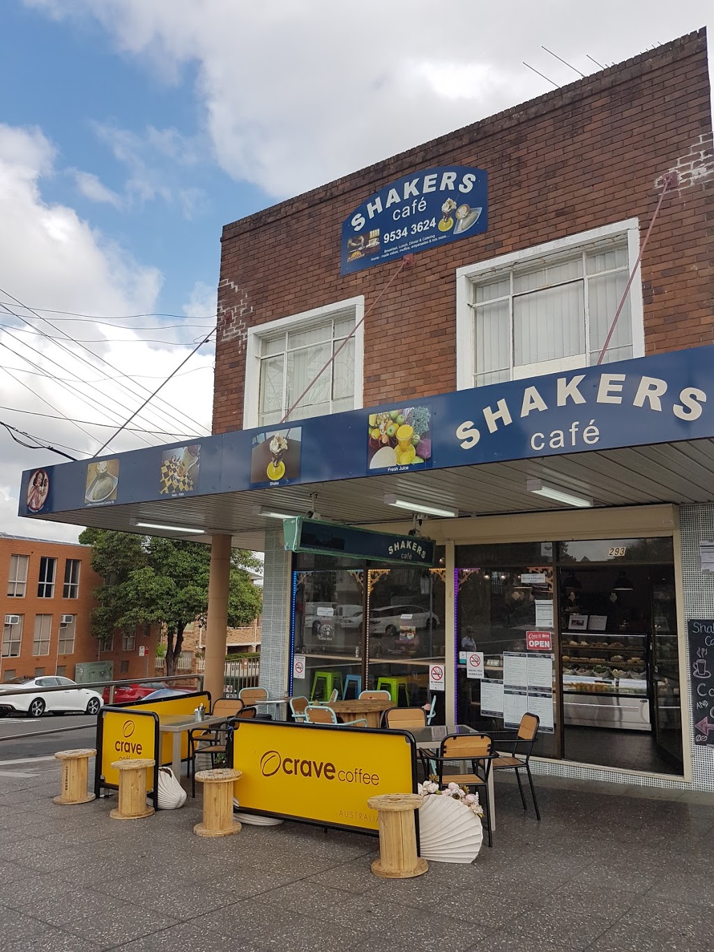 Shakers Cafe | cafe | 293 Belmore Rd, Riverwood NSW 2210, Australia | 0295343624 OR +61 2 9534 3624