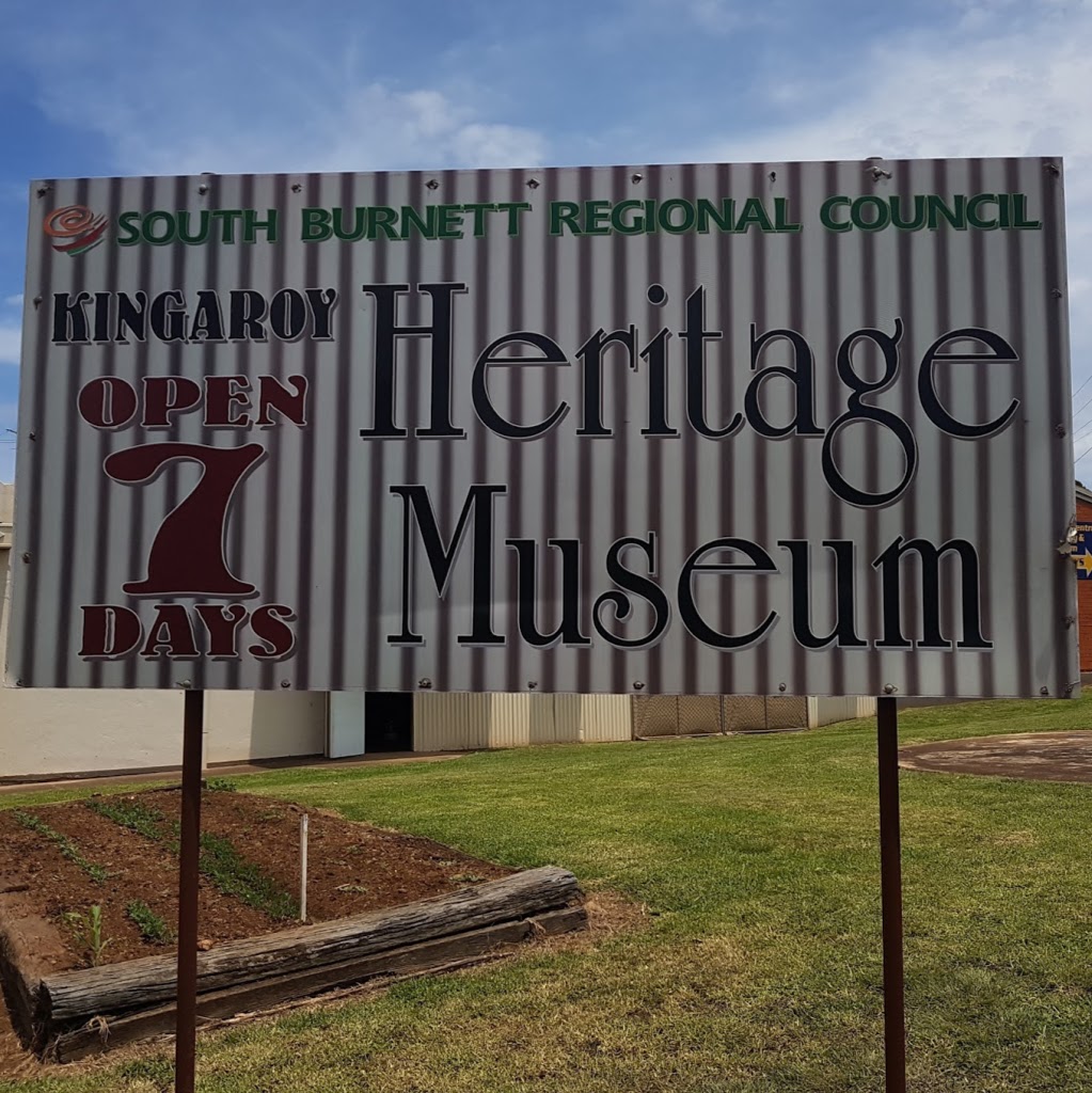 Kingaroy Heritage Museum | museum | 124 Haly St, Kingaroy QLD 4610, Australia | 0741899262 OR +61 7 4189 9262
