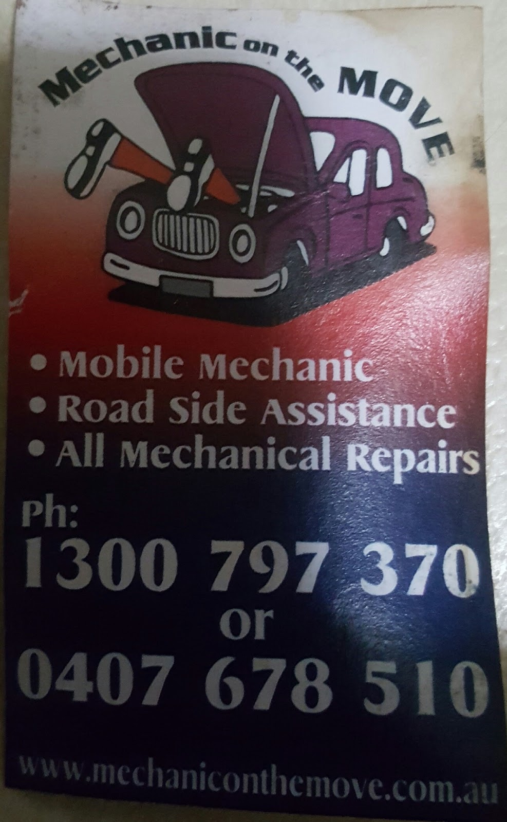 mechanic on the move | Peel Cvan Pk, 598, Pinjarra Rd, Furnissdale WA 6209, Australia | Phone: 0458 058 761