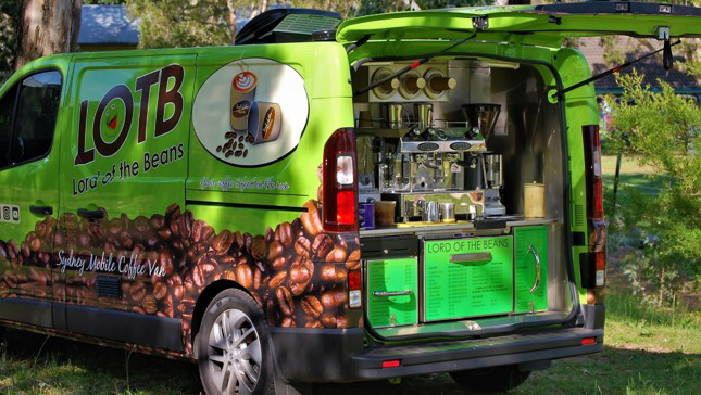Lord of the Beans Mobile Coffee Van | food | 500 Terrace Rd, Freemans Reach NSW 2756, Australia | 0434042137 OR +61 434 042 137