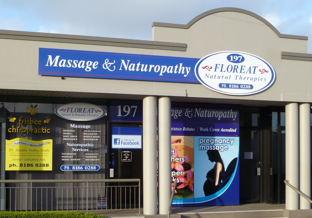 Floreat Natural & Remedial Therapies | health | 2/197 Main S Rd, Morphett Vale SA 5162, Australia | 0881860288 OR +61 8 8186 0288
