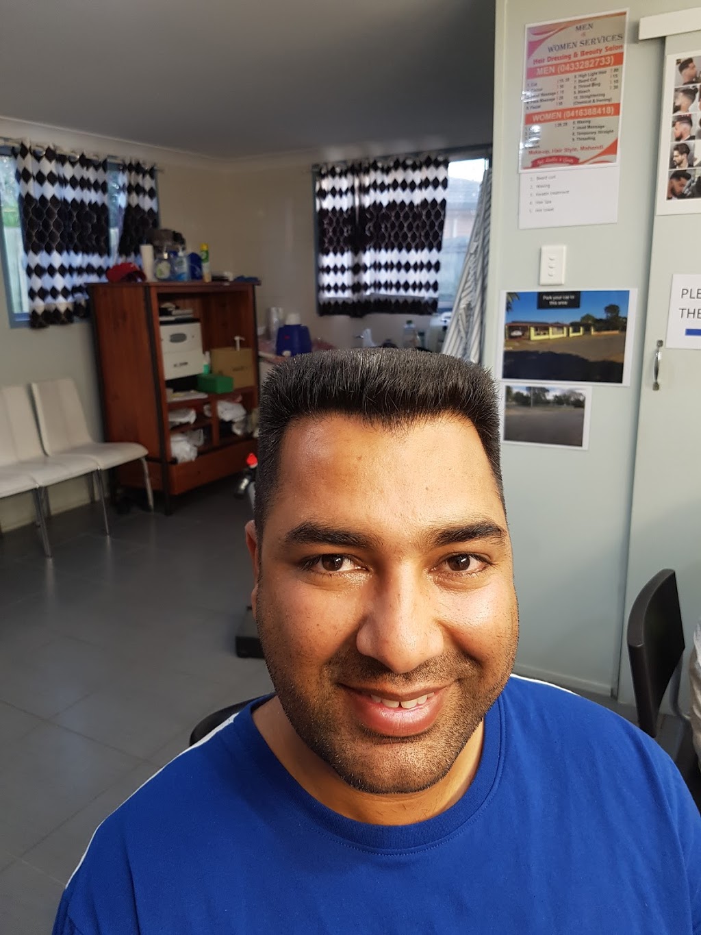 Indian hair dresser ( MADAN KUMAR)and beauty service .language p | 17 Dindi St, Underwood QLD 4119, Australia | Phone: 0433 282 733
