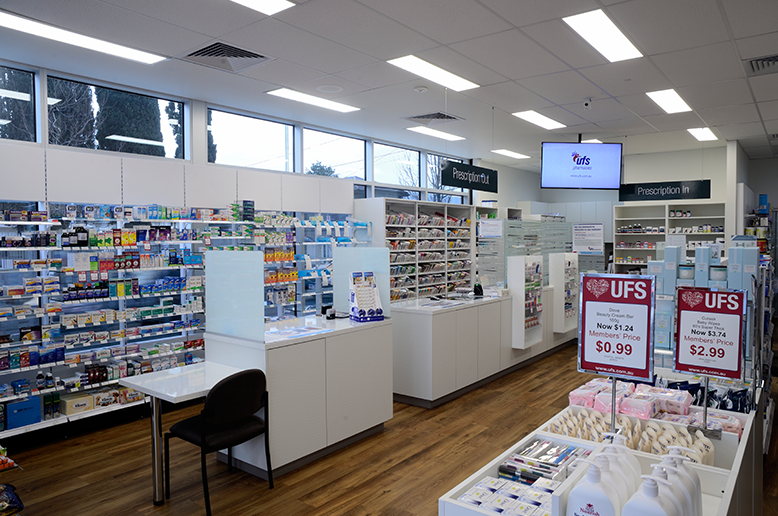 Coburg Village UFS Pharmacy | pharmacy | Shop 8/174-196 Gaffney St, Coburg North VIC 3058, Australia | 0393549032 OR +61 3 9354 9032