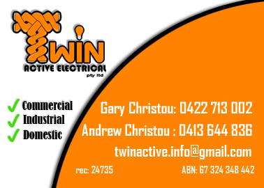 Twin Active Electrical | electrician | 5 Daymar Ct, Hillside VIC 3037, Australia | 0422713002 OR +61 422 713 002