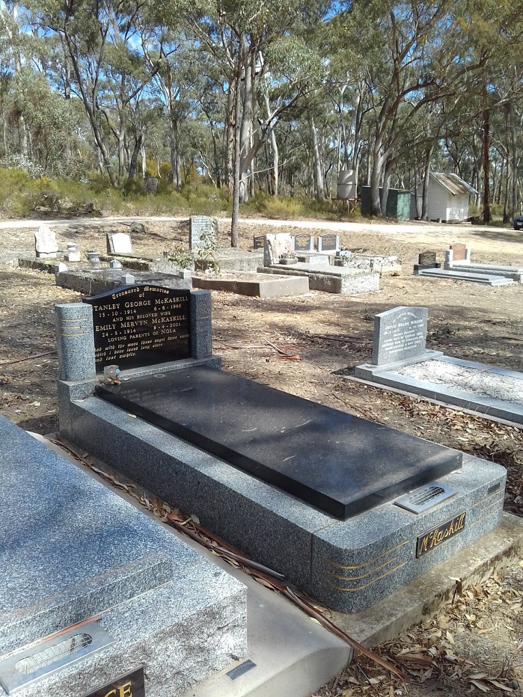 A.G. Millers Resting Place | Fryerstown VIC 3451, Australia