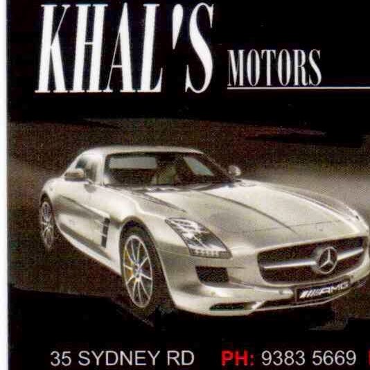 Khals Motors | car dealer | 35 Sydney Rd, Coburg VIC 3058, Australia | 0393835669 OR +61 3 9383 5669