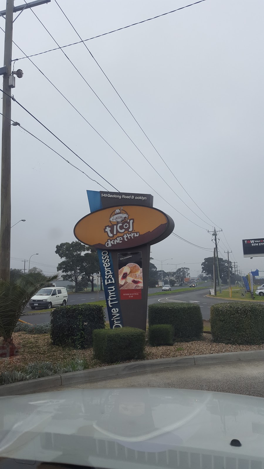 Ticos Drive Thru | cafe | 549 Geelong Rd, Brooklyn VIC 3012, Australia | 0393144082 OR +61 3 9314 4082