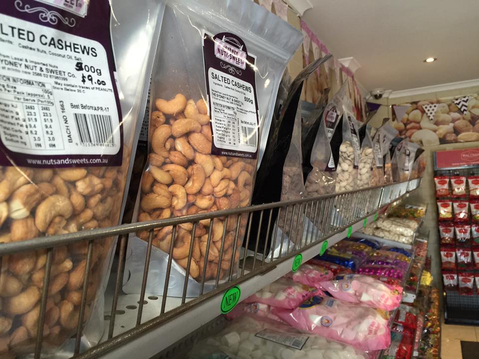 Paloma Nuts and Confectionery | food | 9 Lincoln St, Minto NSW 2566, Australia | 0287980399 OR +61 2 8798 0399