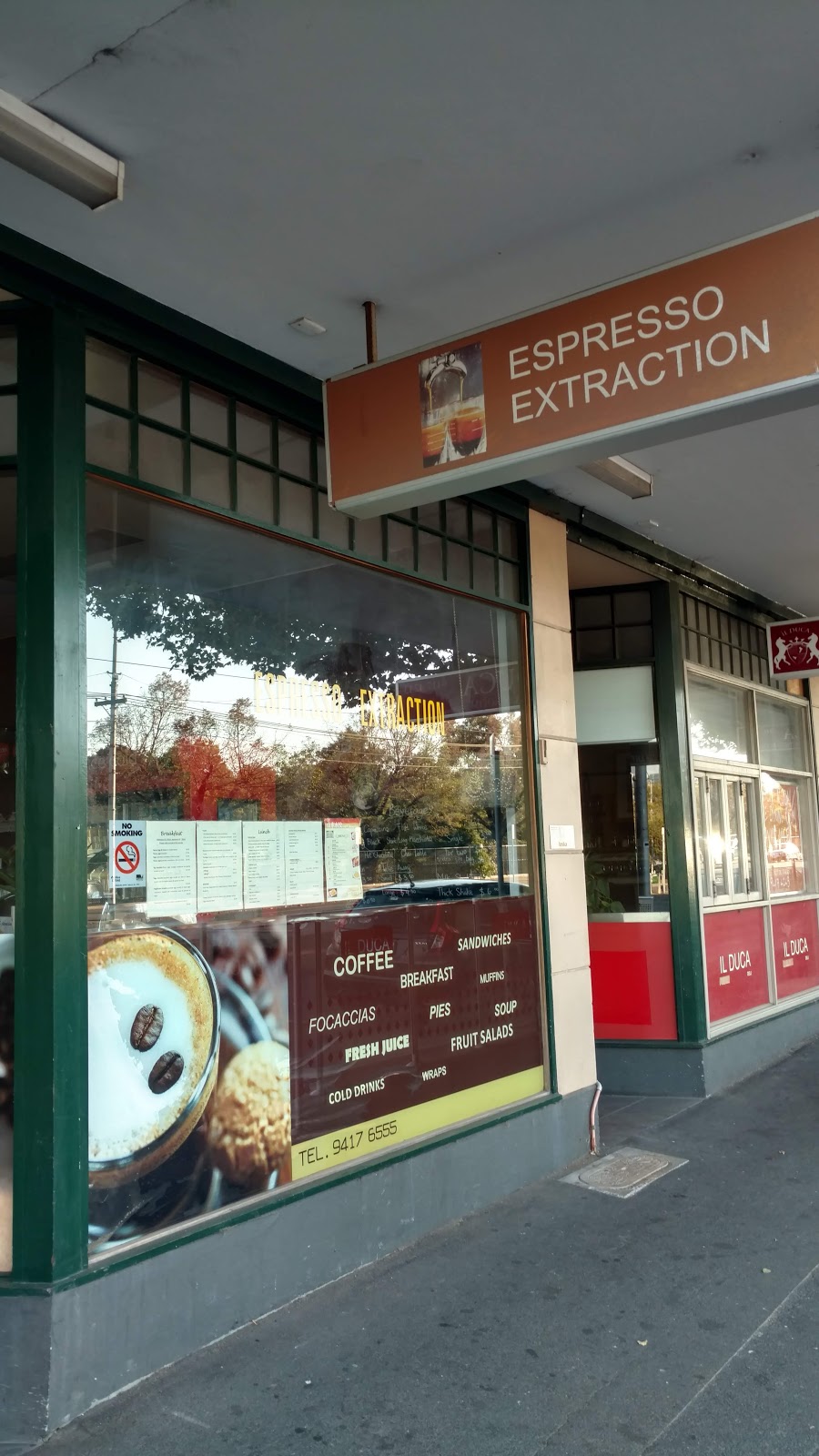Espresso Extraction | cafe | 138 Wellington Parade, East Melbourne VIC 3002, Australia | 0394176555 OR +61 3 9417 6555