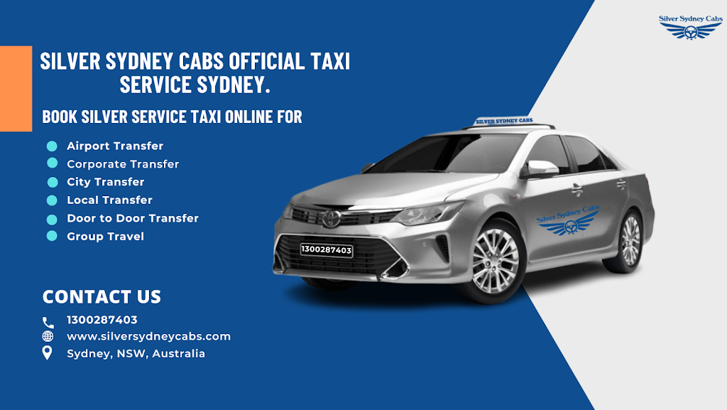 Silver Sydney cabs | 18 Clarence St, Lidcombe NSW 2141, Australia | Phone: 1300 287 403