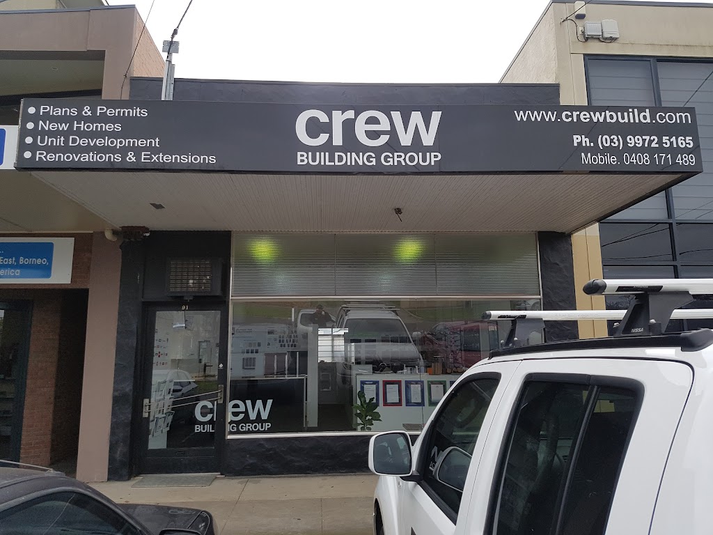Crew Building Group | general contractor | 91 Orange St, Bentleigh East VIC 3165, Australia | 0399725165 OR +61 3 9972 5165