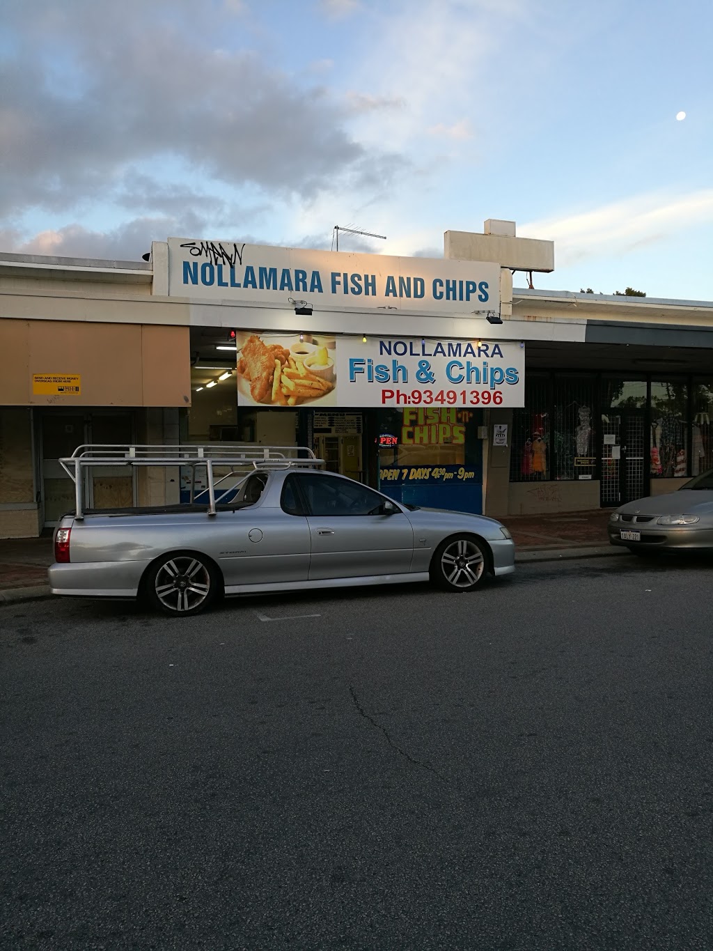 Nollamara Fish & Chips | restaurant | 26/80 Hillsborough Dr, Nollamara WA 6061, Australia | 0893491396 OR +61 8 9349 1396