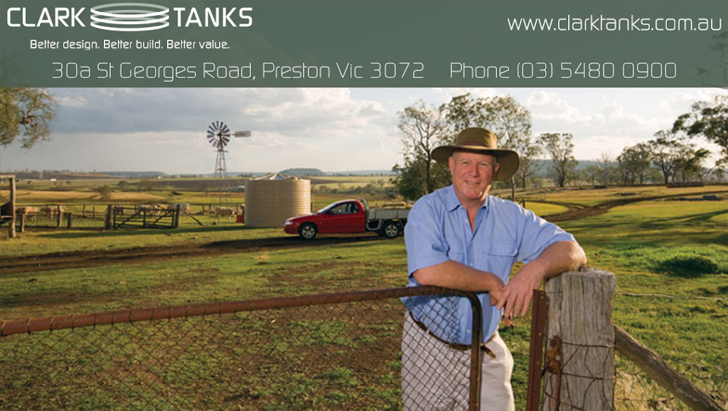 Clark Tanks Preston | store | 30 St Georges Rd, Preston VIC 3072, Australia | 0354800900 OR +61 3 5480 0900