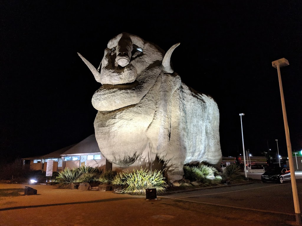 The Big Merino | Corner of Hume and, Sowerby St, Goulburn NSW 2580, Australia | Phone: (02) 4822 8013