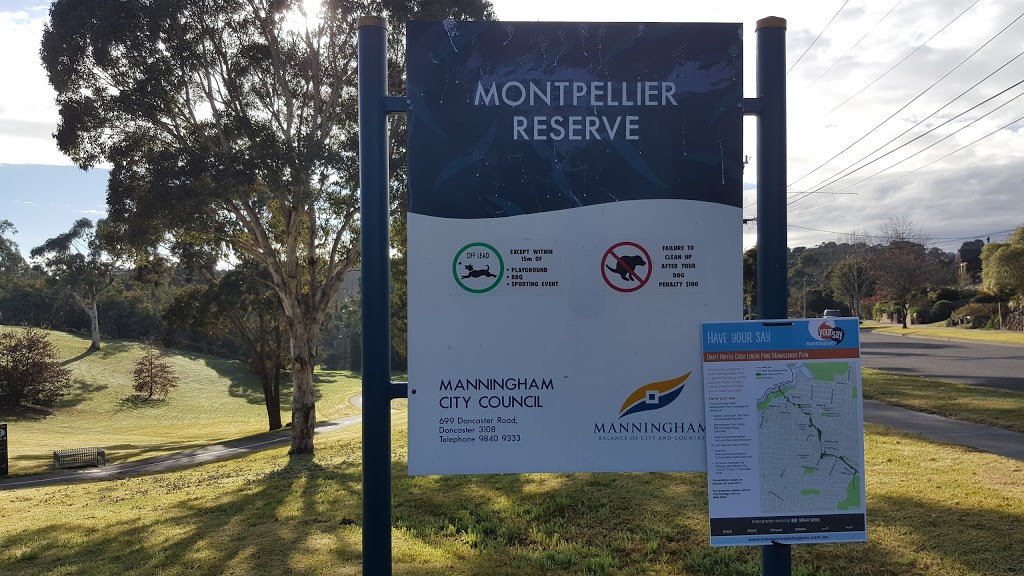 Montpellier Crescent Reserve | park | Templestowe Lower VIC 3107, Australia