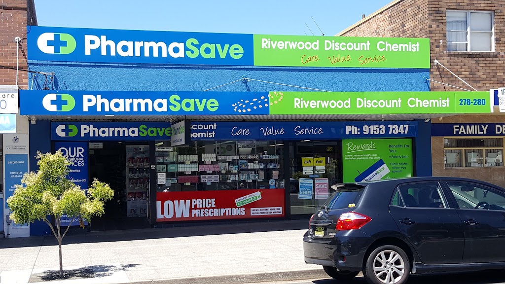 PharmaSave | pharmacy | 278-280 Belmore Rd, Riverwood NSW 2210, Australia | 0291537347 OR +61 2 9153 7347
