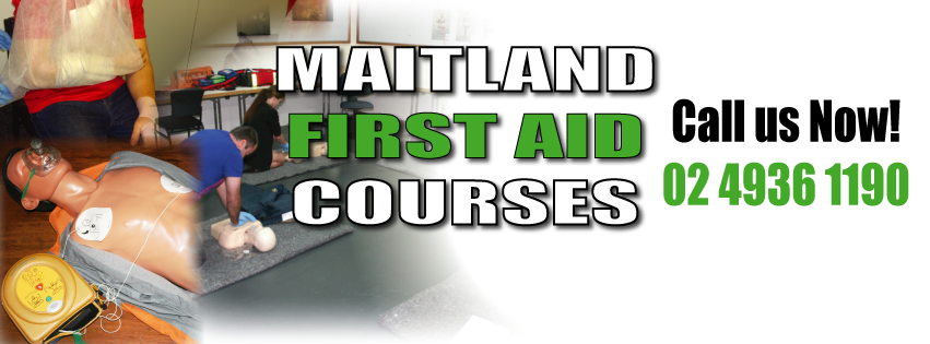 Maitland First Aid Courses | 54 Cessnock Rd, Weston NSW 2326, Australia | Phone: (02) 4936 1190