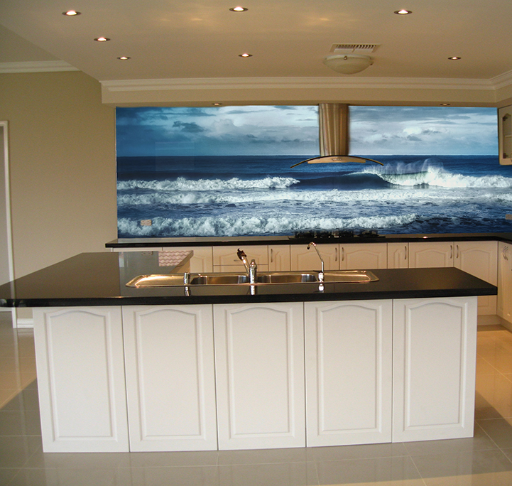 Glass splashbacks digital art on glass | 4 Gareth Ave, Narooma NSW 2546, Australia | Phone: 0451 080 470