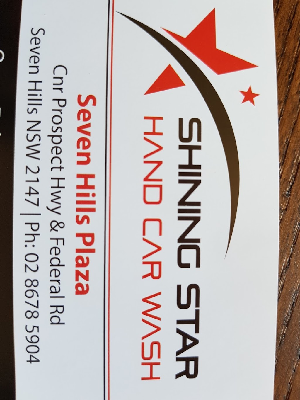 Shining Star Hand Car Wash | car wash | 19 Stoddart Rd, Prospect NSW 2148, Australia | 0286785904 OR +61 2 8678 5904