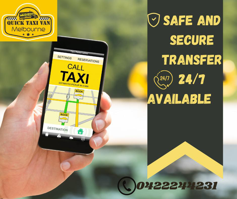 Quick Taxi Van Melbourne | Lot 2622/35 Rapa Dr, Tarneit VIC 3029, Australia | Phone: 0422 244 231