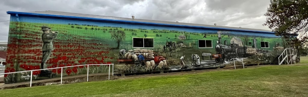 Quandialla Memorial Hall Mural | 12 Second St, Quandialla NSW 2721, Australia | Phone: (02) 6343 2059