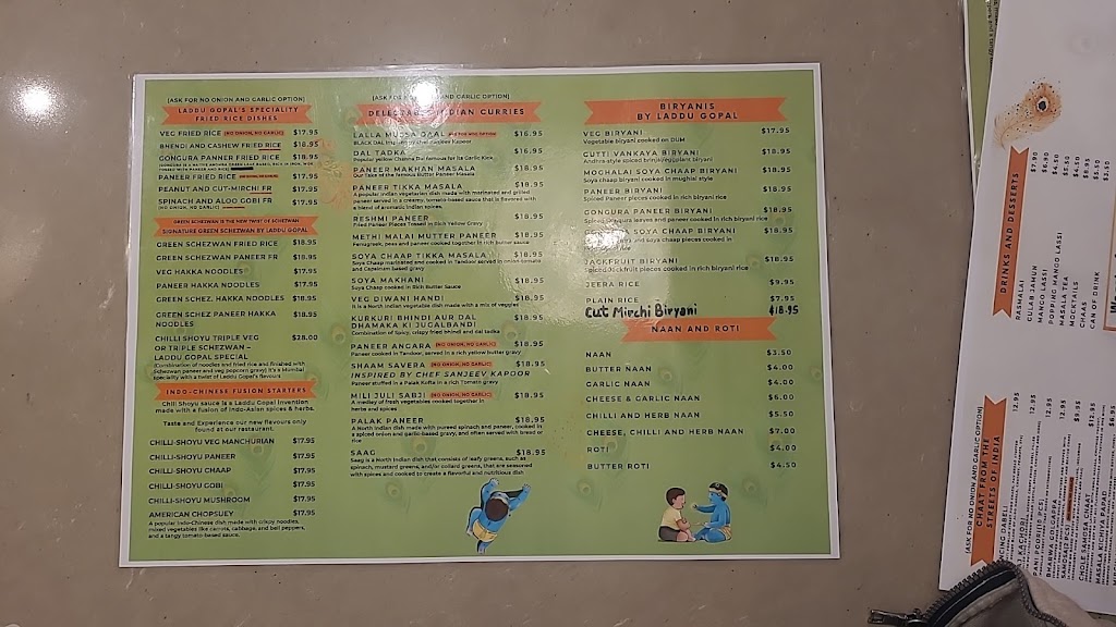 Laddu Gopal Pure Vegetarian Restaurant | Shop 11/211 Leakes Rd, Truganina VIC 3029, Australia | Phone: 0499 299 528
