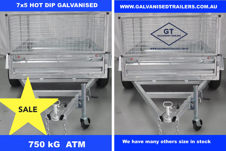 Galvanised Trailers - Custom Trailers Melbourne | 18 Glomar Ct, Dandenong South VIC 3175, Australia | Phone: (03) 9792 2878