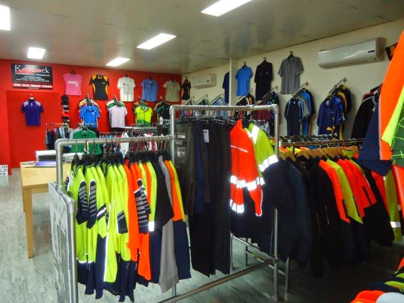 Redback Promo & Uniforms | store | 2/95 Drummond Rd, Shepparton VIC 3630, Australia | 0358220533 OR +61 3 5822 0533
