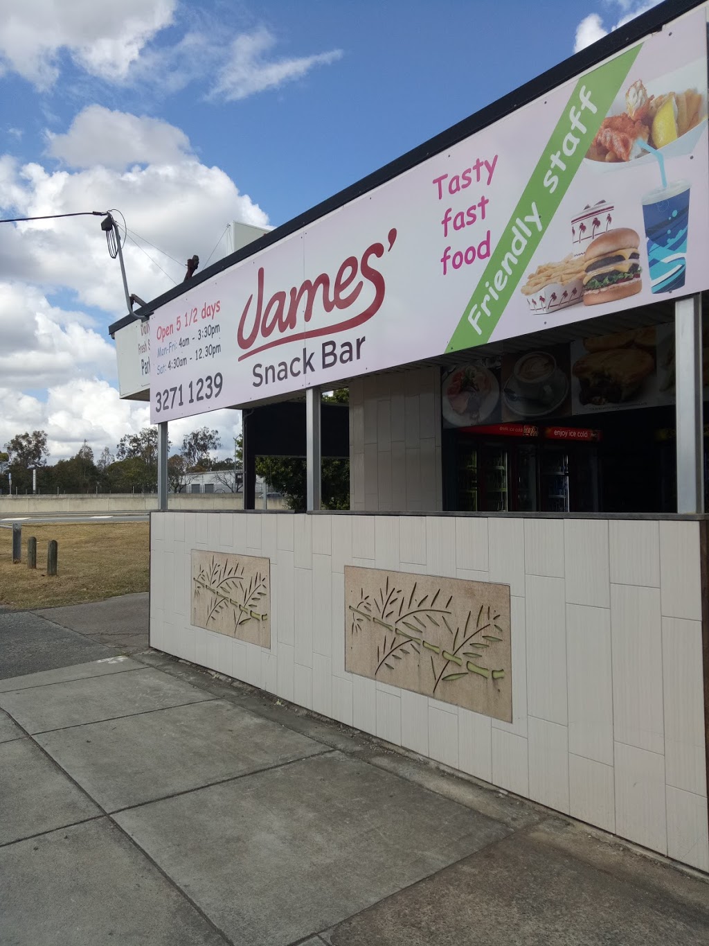 James Snack Bar | meal takeaway | 6 Wacol Station Rd, Wacol QLD 4076, Australia | 0732711239 OR +61 7 3271 1239