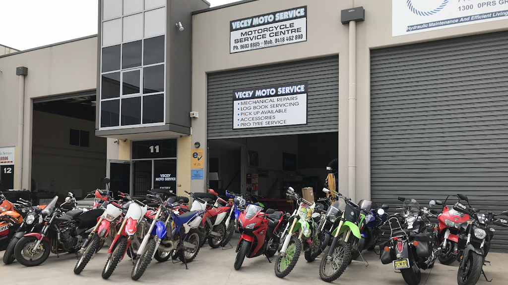 Vecey Moto Service | 11/10-12 Montore Rd, Minto NSW 2566, Australia | Phone: (02) 9603 8885