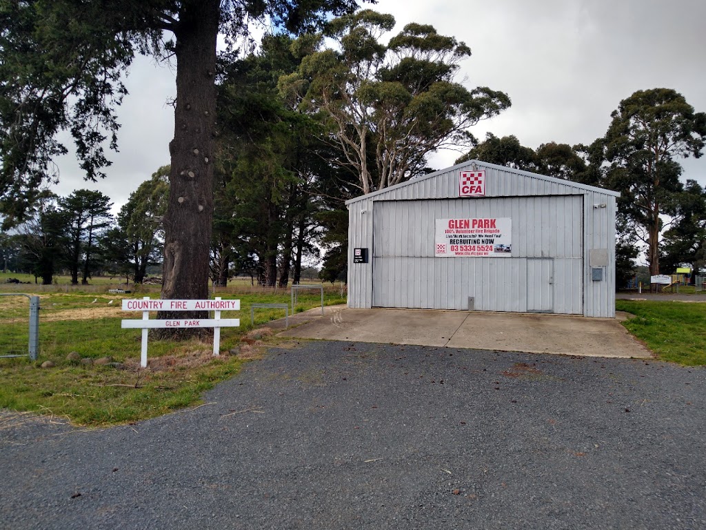 Glen Park CFA Fire Station | fire station | 158 Longs Hill Rd, Glen Park VIC 3352, Australia | 0353345524 OR +61 3 5334 5524