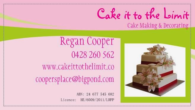 Cake it to the Limit | 20 The Promontory, Banksia Beach QLD 4507, Australia | Phone: 0428 260 562