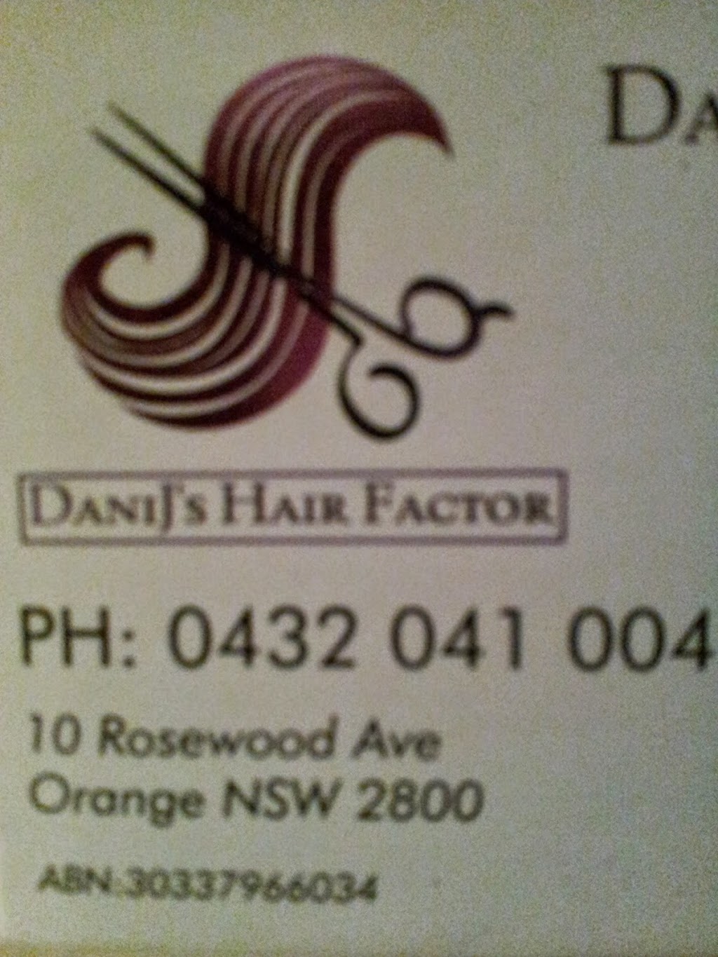 DaniJs Hair Factor | hair care | 338 Peisley St, Bletchington NSW 2800, Australia | 0432041004 OR +61 432 041 004