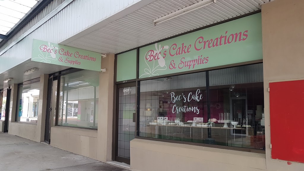 Bec’s Cake Creations | bakery | 7 E Mall, Rutherford NSW 2320, Australia | 0249320377 OR +61 2 4932 0377