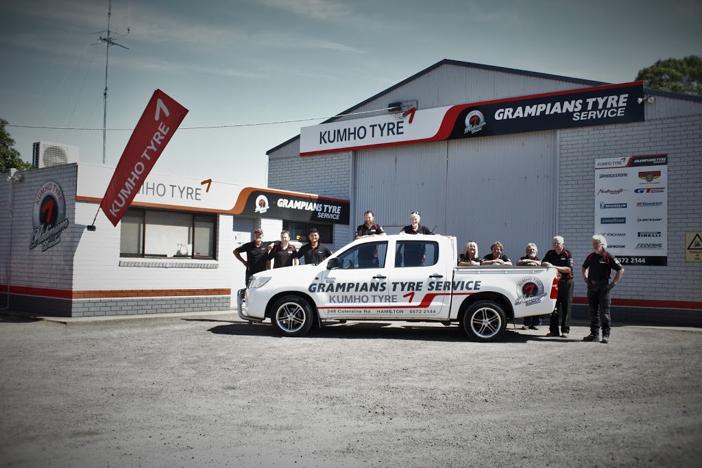 Grampians Tyre Service | 248 Coleraine Rd, Hamilton VIC 3300, Australia | Phone: (03) 5572 2144