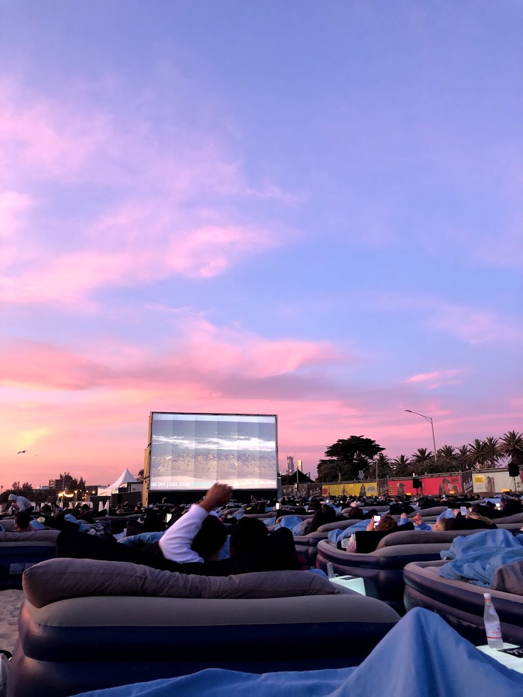 Movin bed - Outdoor Bed Cinema | movie theater | Pier Rd, St Kilda West VIC 3182, Australia