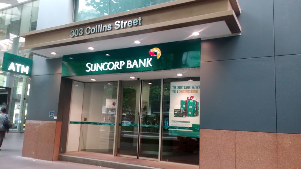 Suncorp Bank | bank | 303 Collins St, Melbourne VIC 3000, Australia | 131155 OR +61 131155