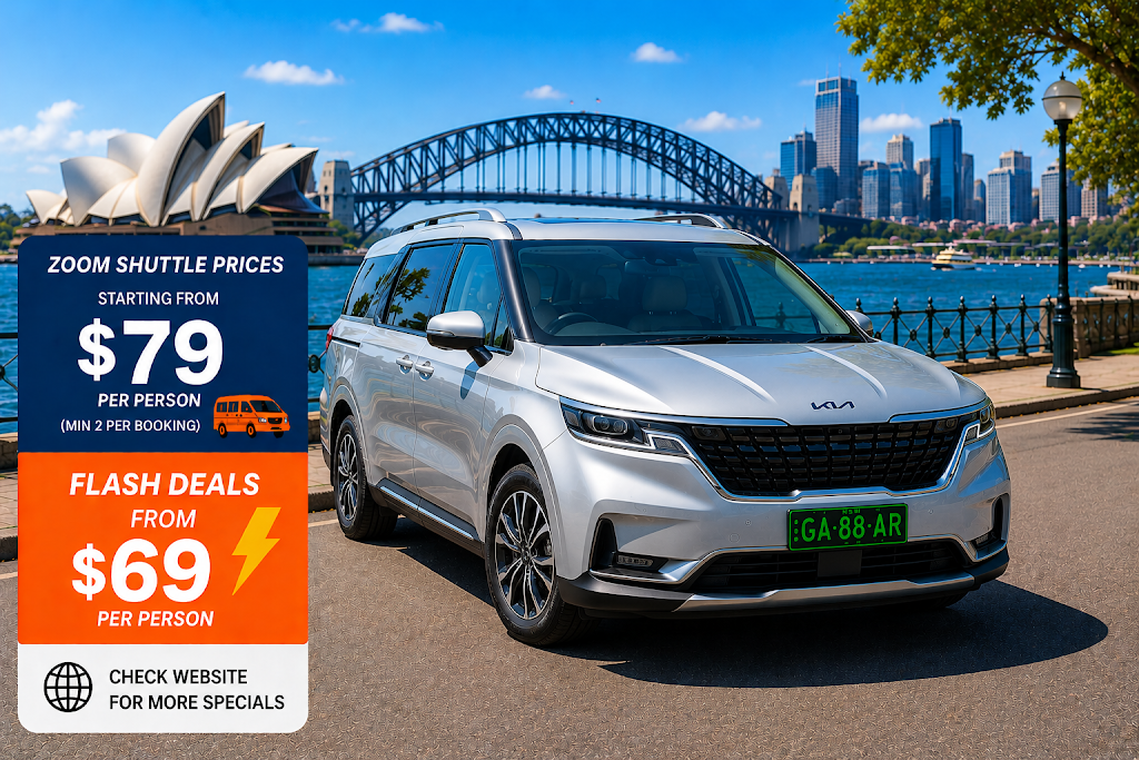 Zoom Airport Transfers | 36 Stewards Dr, Stream Hill NSW 2526, Australia | Phone: 0430 676 626