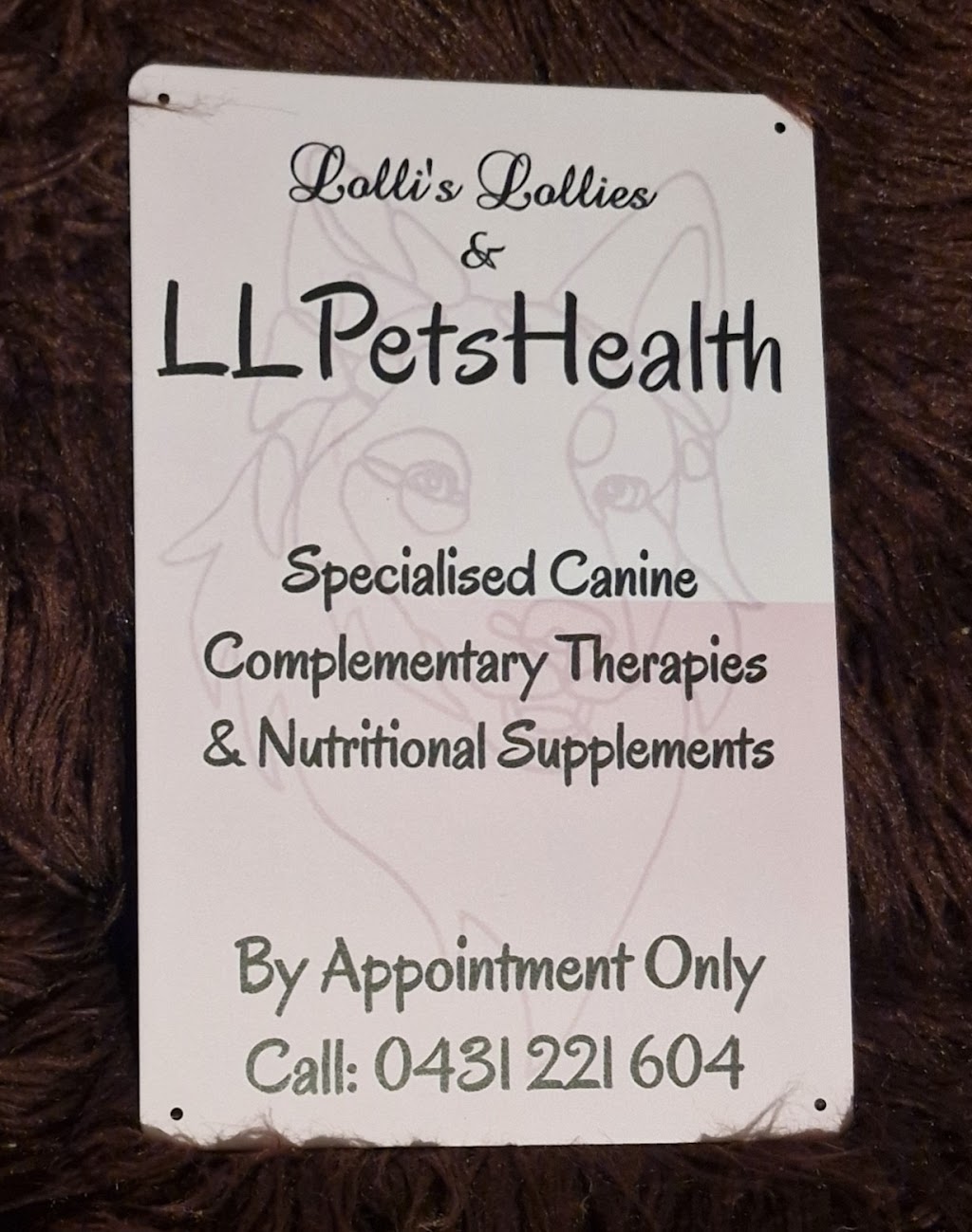 LLPetsHealth | 2612 Kyneton-Heathcote Rd, Redesdale VIC 3444, Australia | Phone: 0431 221 604