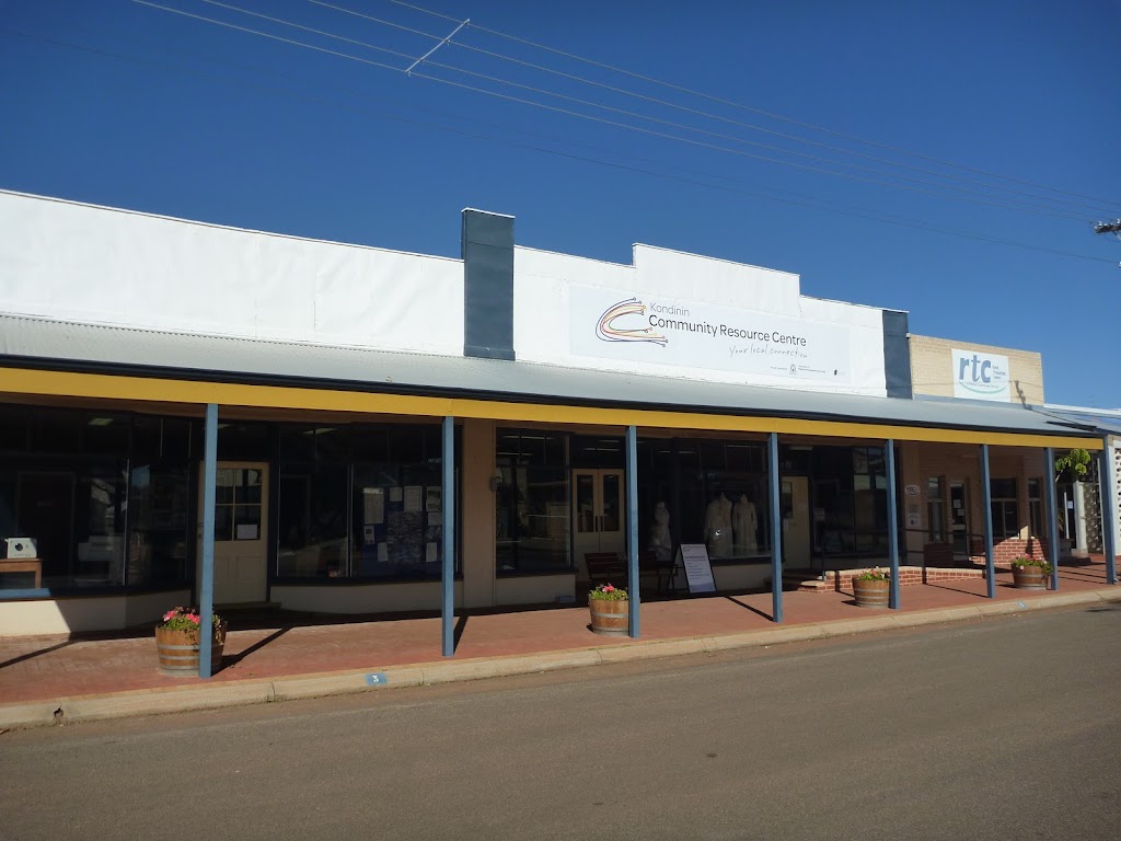 Kondinin Community Resource Centre |  | 3/5 Gordon St, Kondinin WA 6367, Australia | 0898891117 OR +61 8 9889 1117