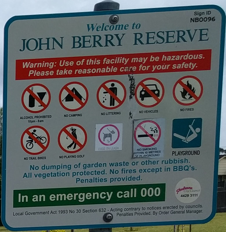 John Berry Reserve | park | Bomaderry NSW 2541, Australia